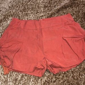 Orange boutique shorts